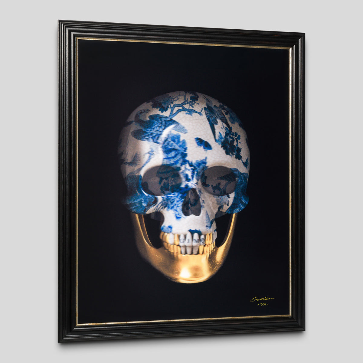 Kintsugi Skull Japanese Porcelain