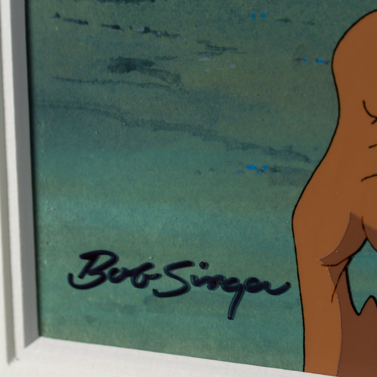 Scooby (4) Original Production Cel with Original Production Drawing