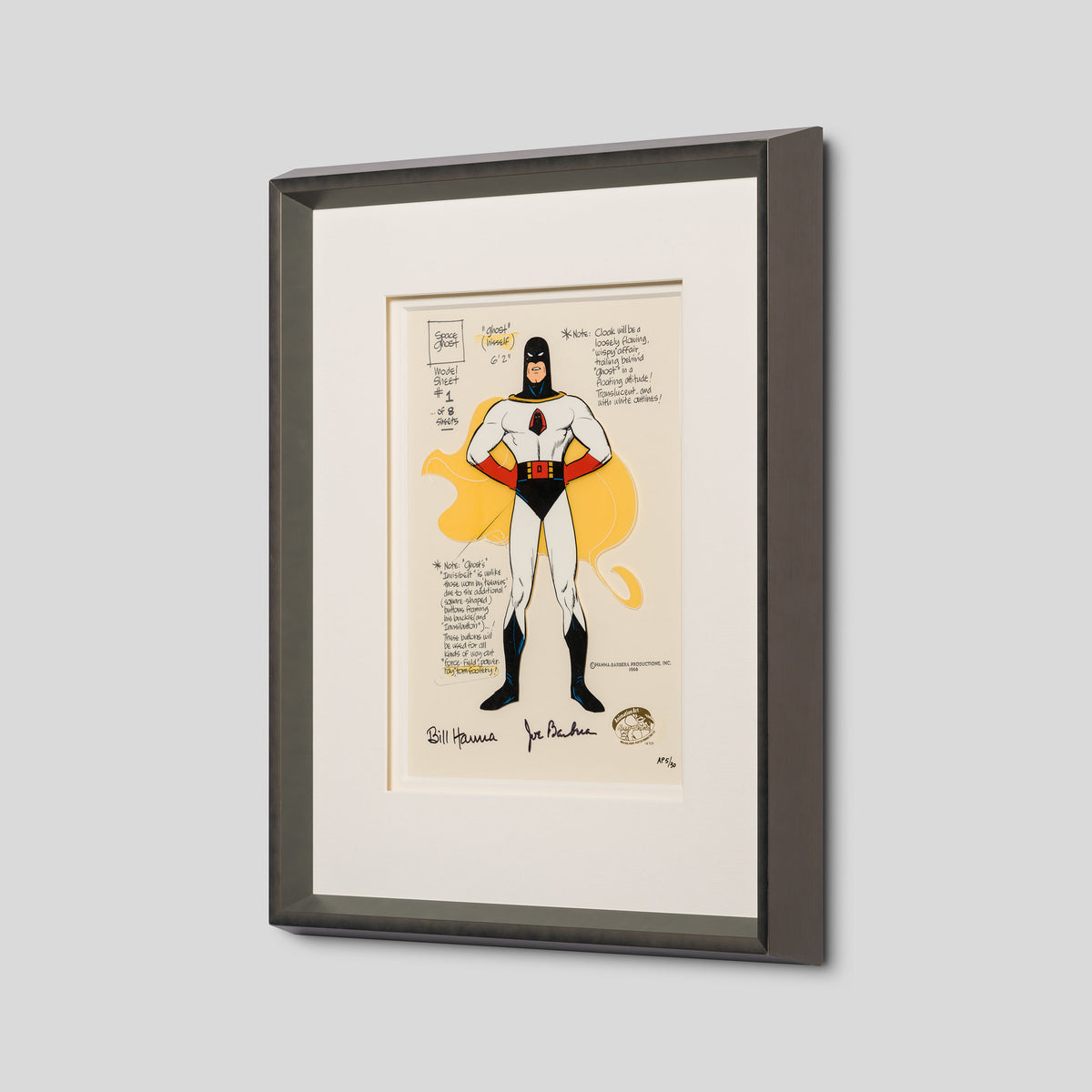 Space Ghost Model Sheet