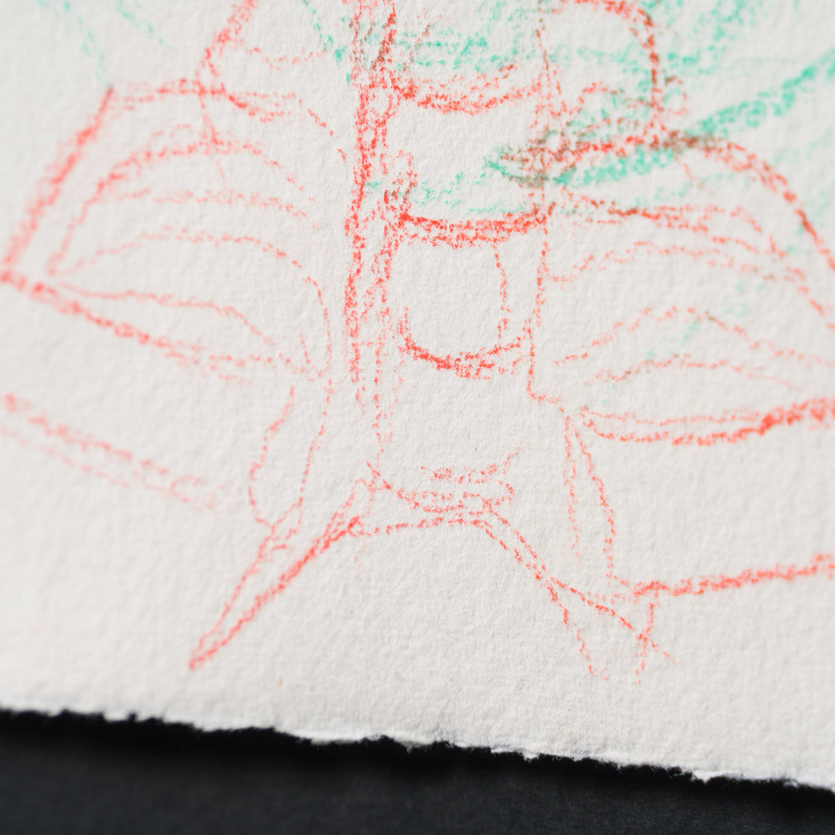 Study For Skin Deep (Blue On Red)