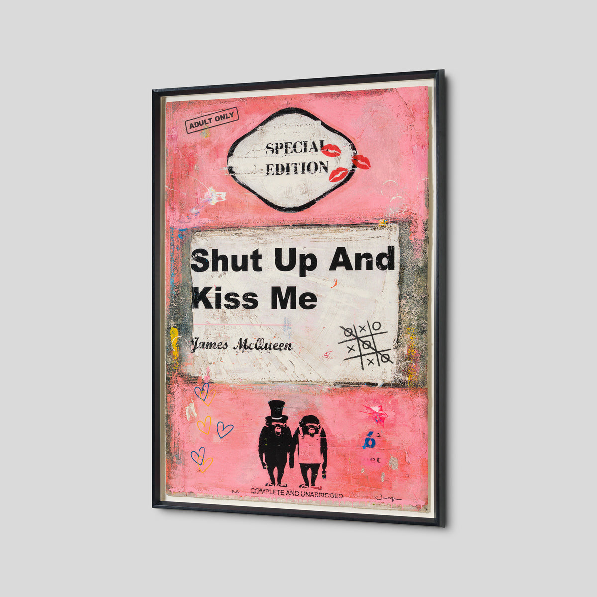 Shut Up and Kiss Me | Pink | Unique 11