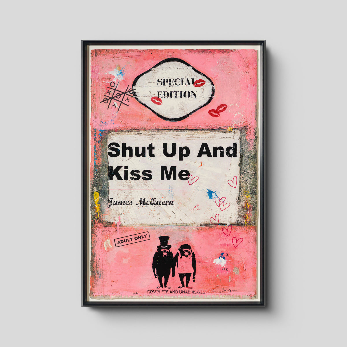 Shut Up and Kiss Me | Pink | Unique XIII