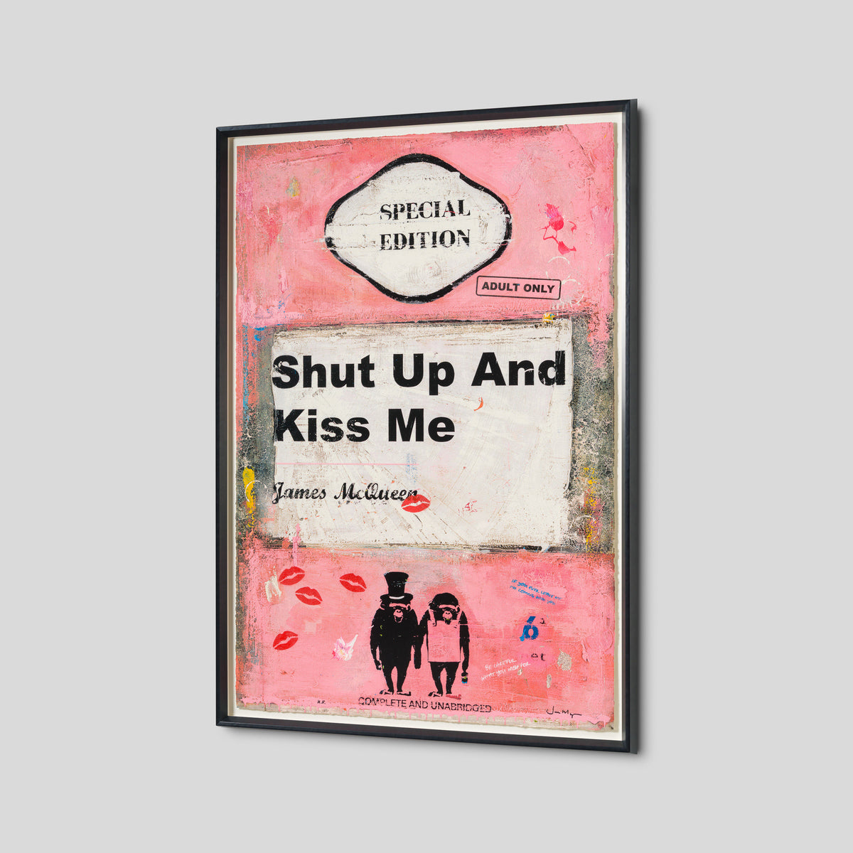 Shut Up and Kiss Me | Pink | Unique XX