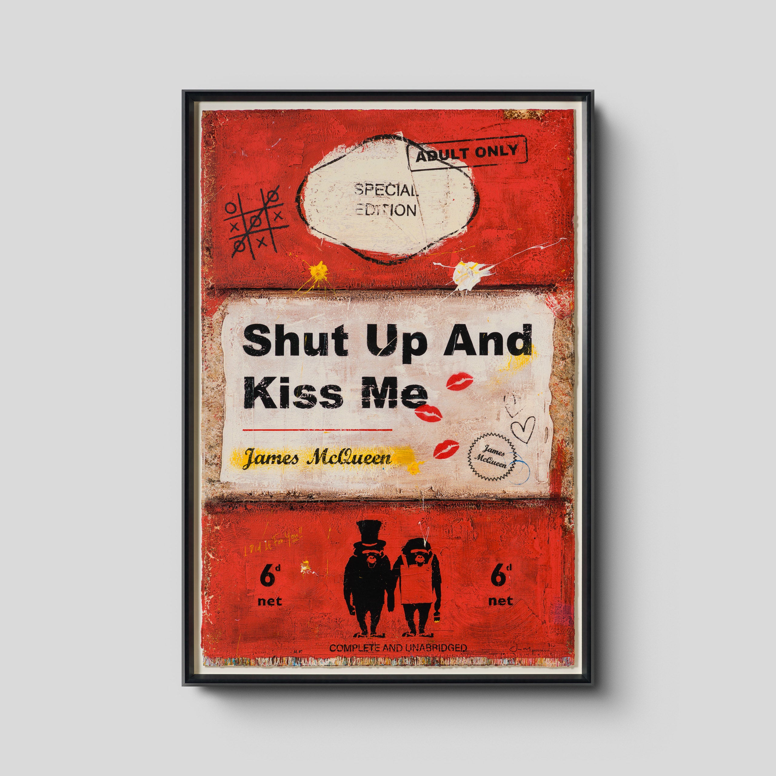 Shut Up and Kiss Me | Red | Unique  XI