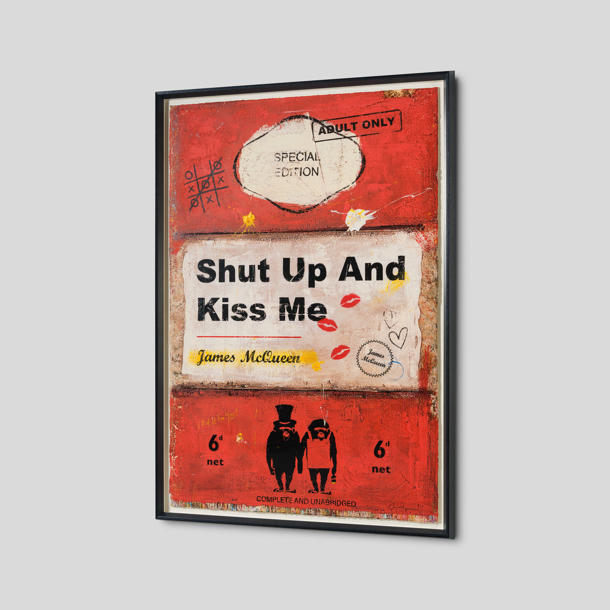 Shut Up and Kiss Me | Red | Unique  XI