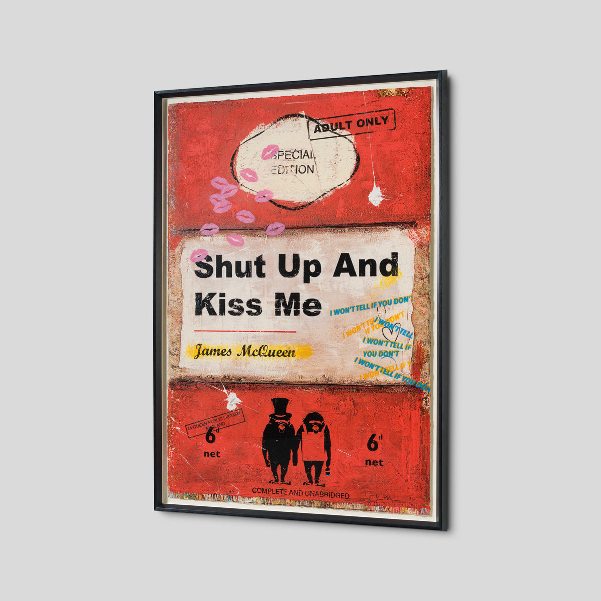 Shut Up and Kiss Me| Red | Unique XVII