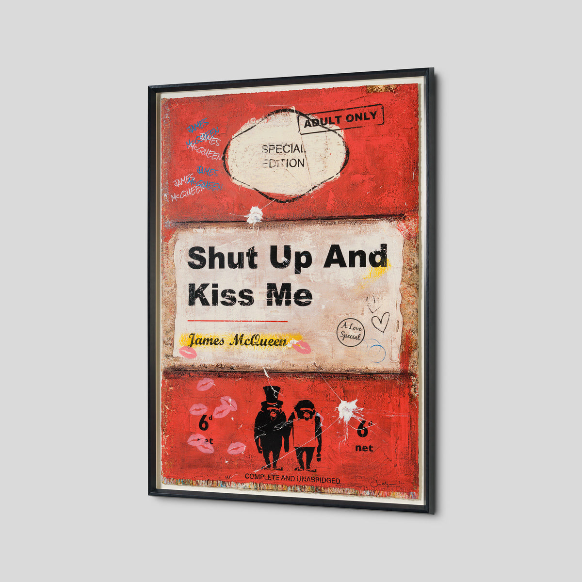 Shut Up and Kiss Me| Red | Unique XVIII