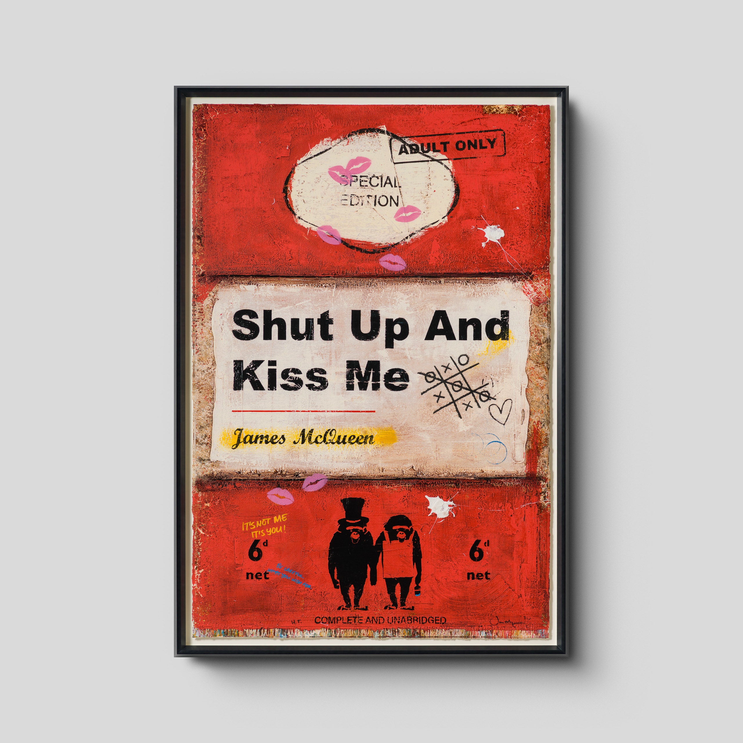 Shut Up and Kiss Me| Red | Unique XIX