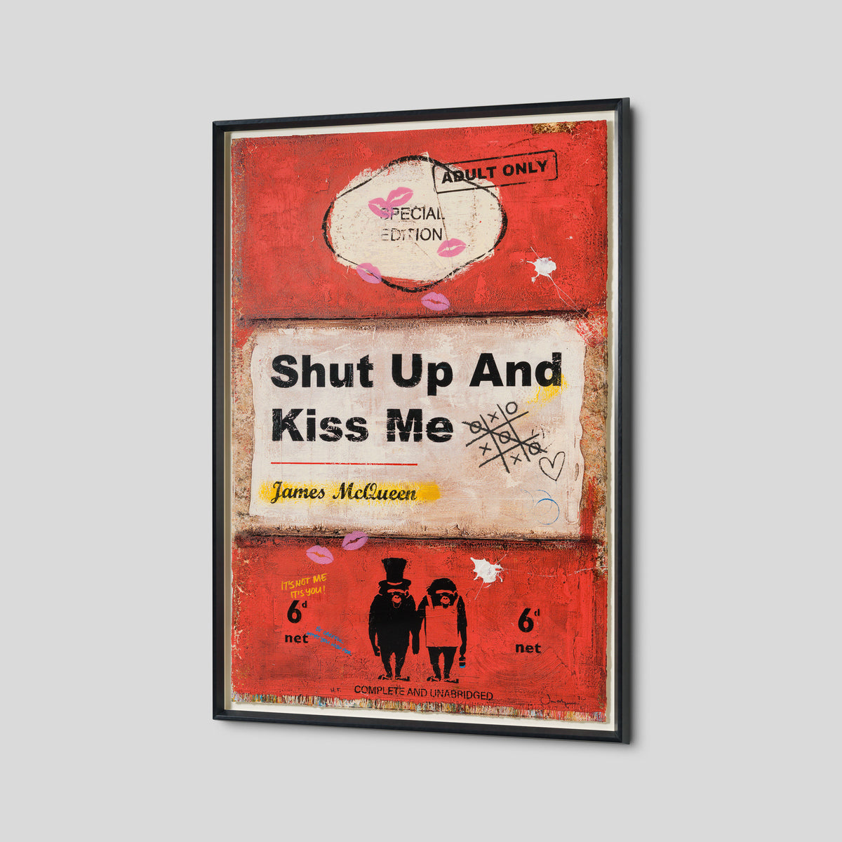Shut Up and Kiss Me| Red | Unique XIX