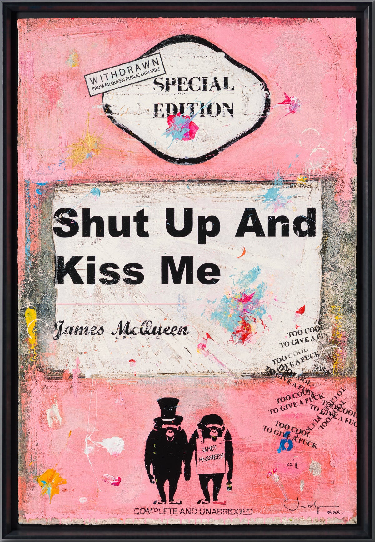 Shut Up and Kiss Me | Pink | Unique 6