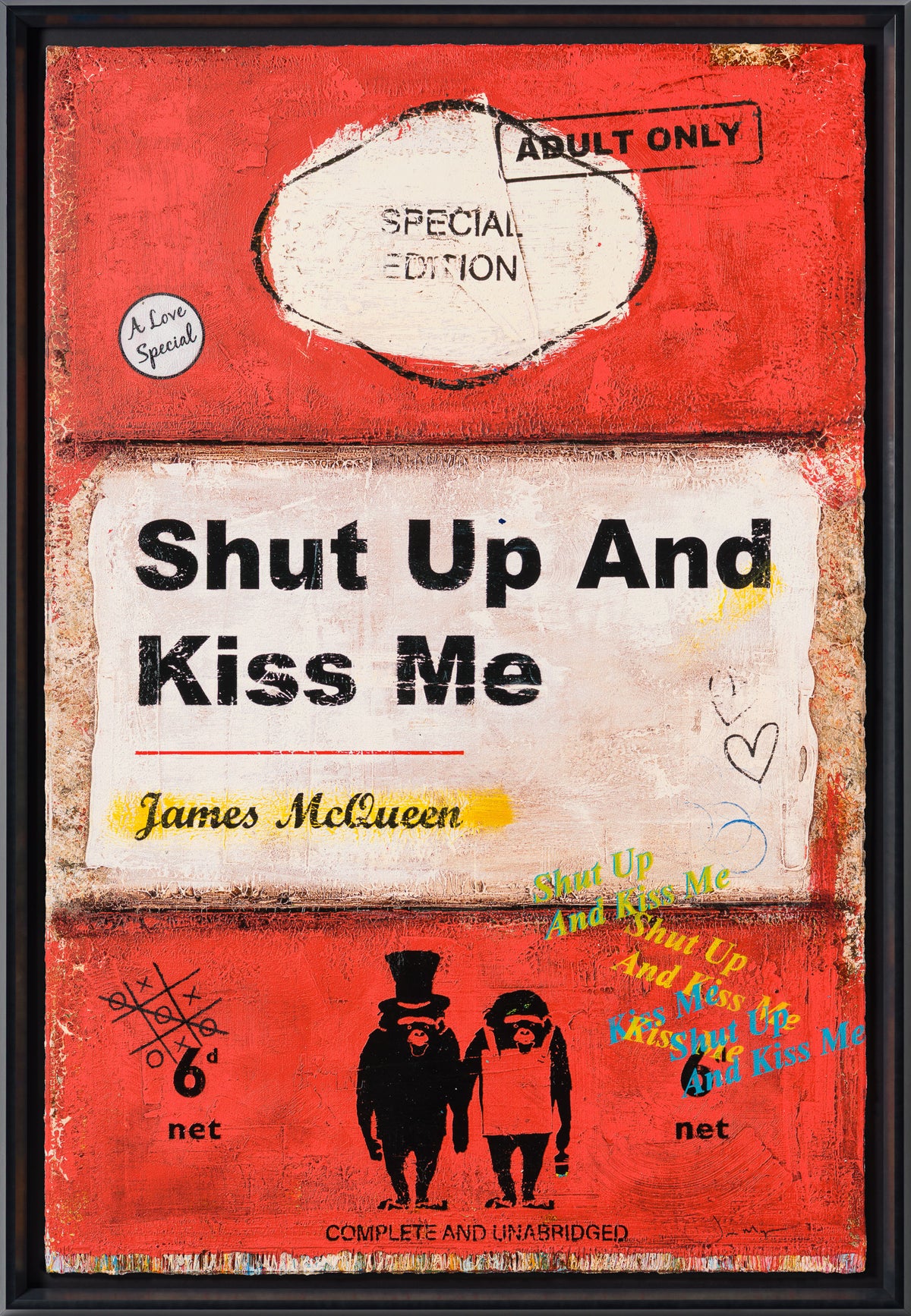 Shut Up and Kiss Me | Red | Unique 2