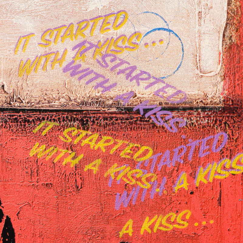 Shut Up and Kiss Me | Red | Unique 3
