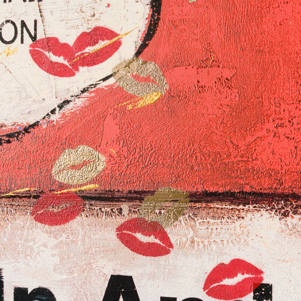 Shut Up and Kiss Me | Red | Unique 4
