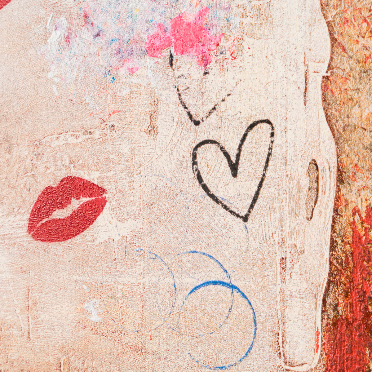 Shut Up and Kiss Me | Red | Unique 5