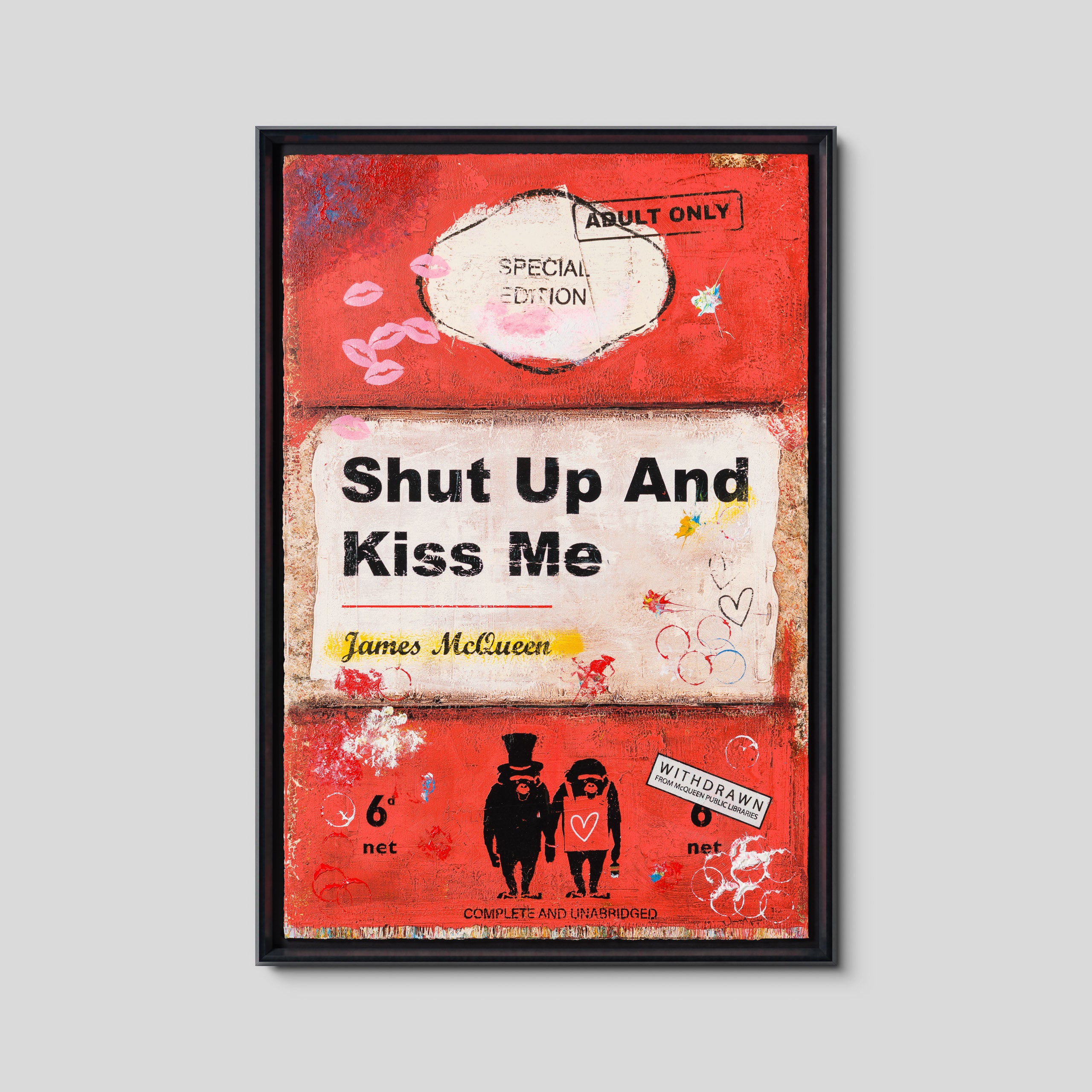Shut Up and Kiss Me | Red | Unique 7
