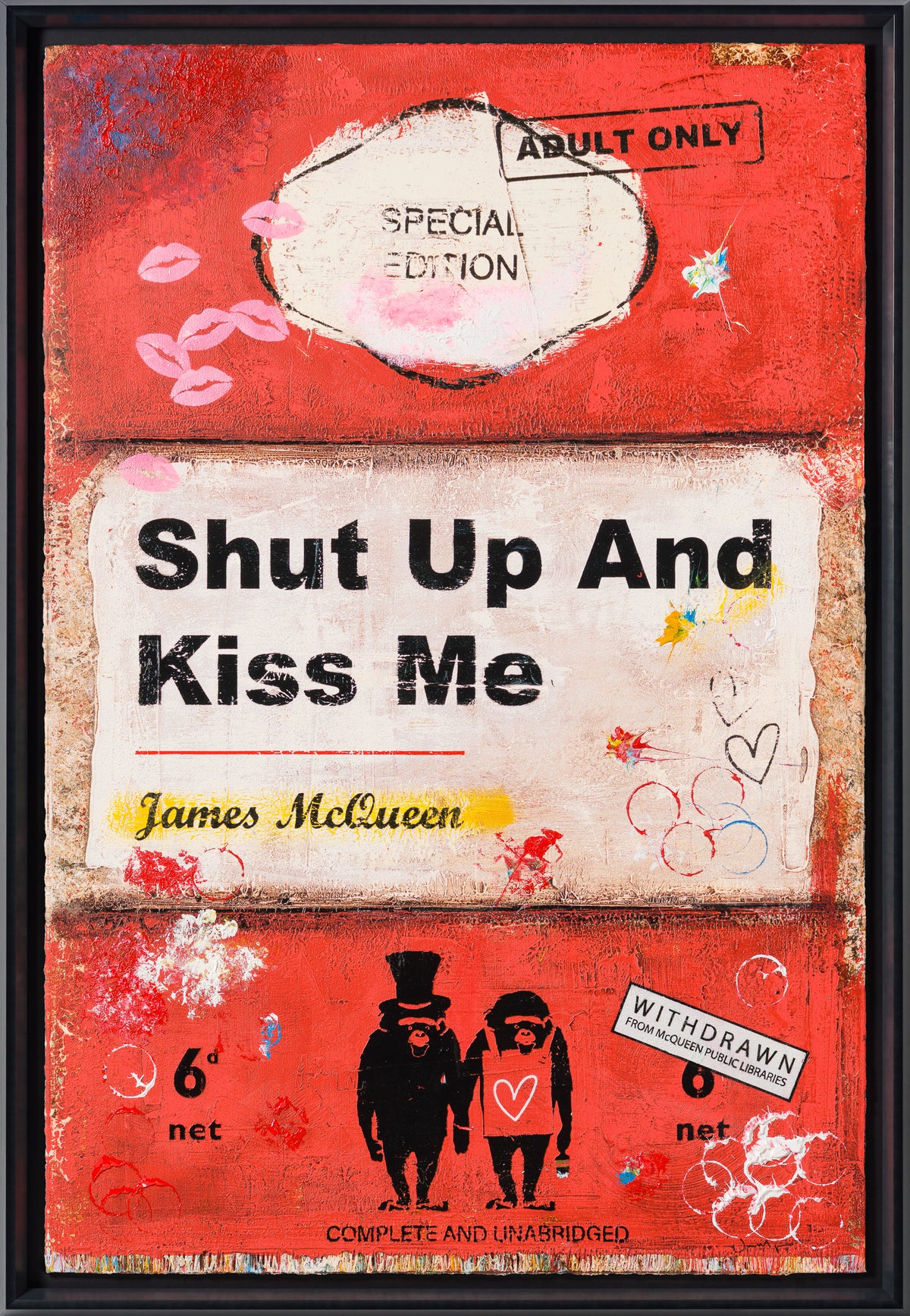 Shut Up and Kiss Me | Red | Unique 7