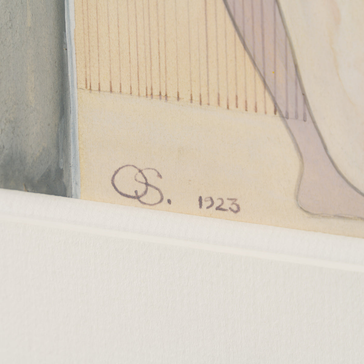 Costume Design Study (Oscar Schlemmer 1923)