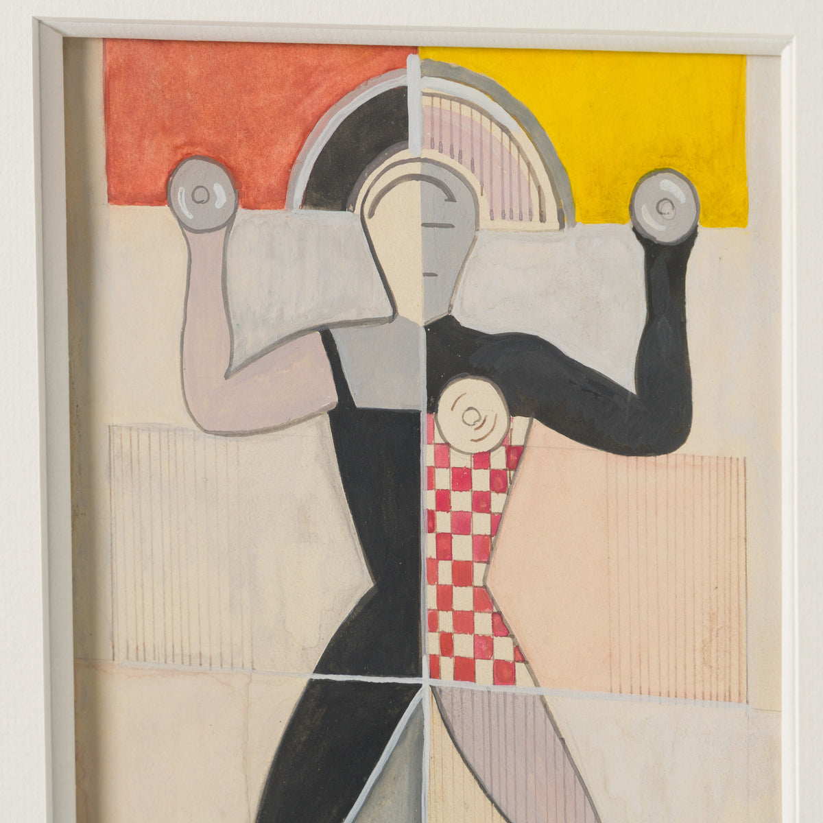 Costume Design Study (Oscar Schlemmer 1923)