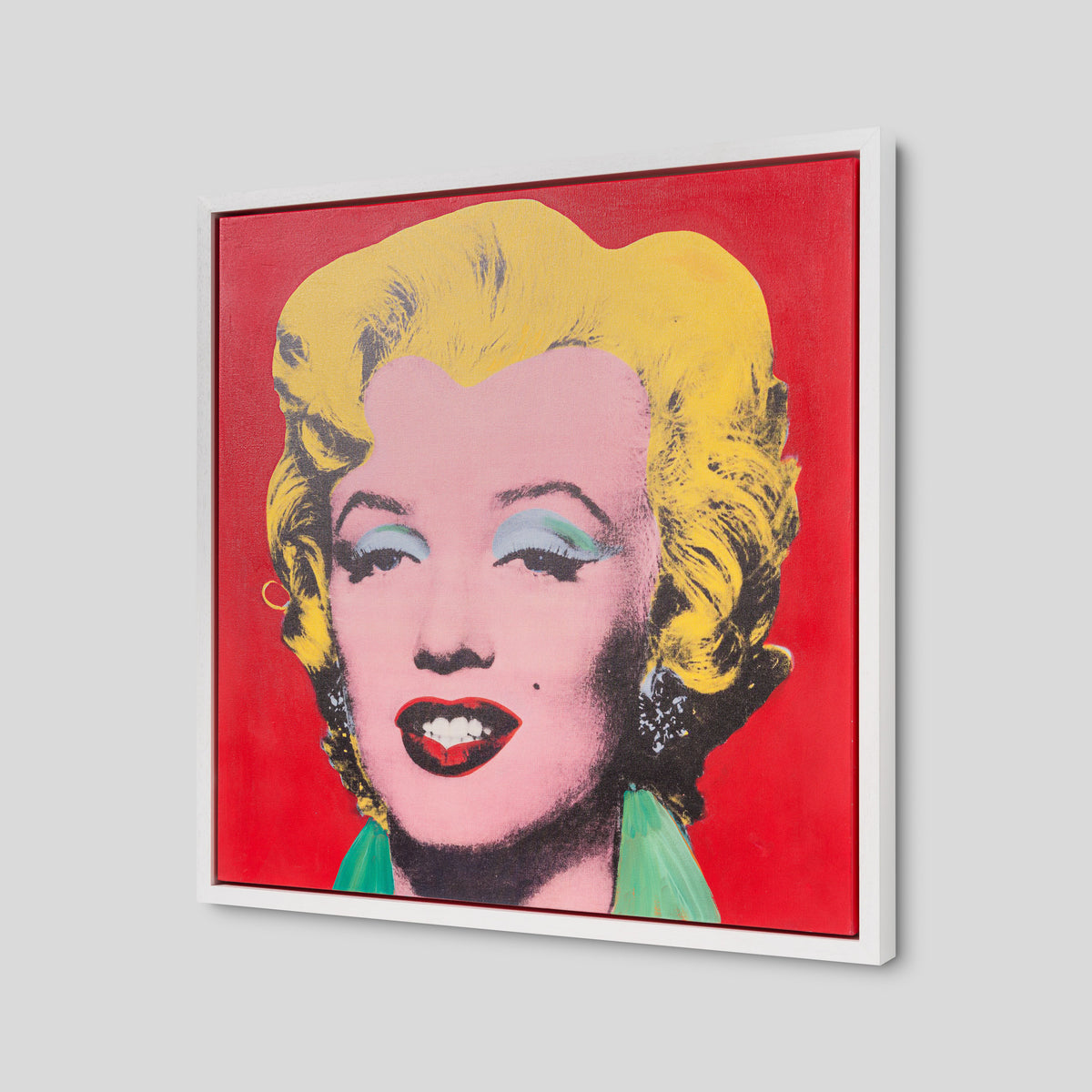 Red Marilyn In The Style Of Andy Warhol