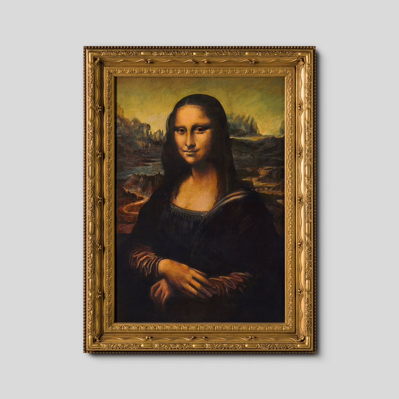 Mona Lisa in the Style of Leonardo Da Vinci