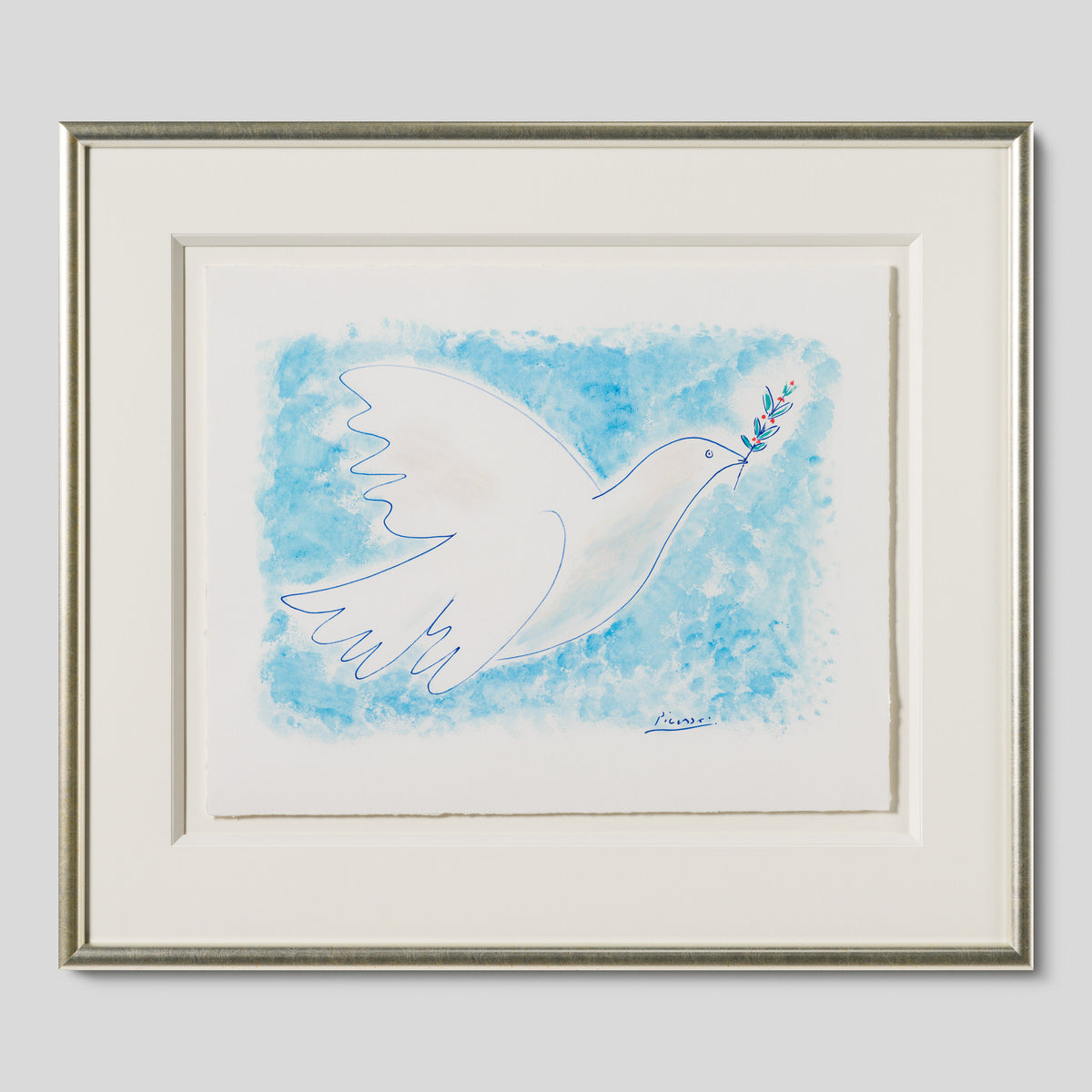 Blue Dove of Peace