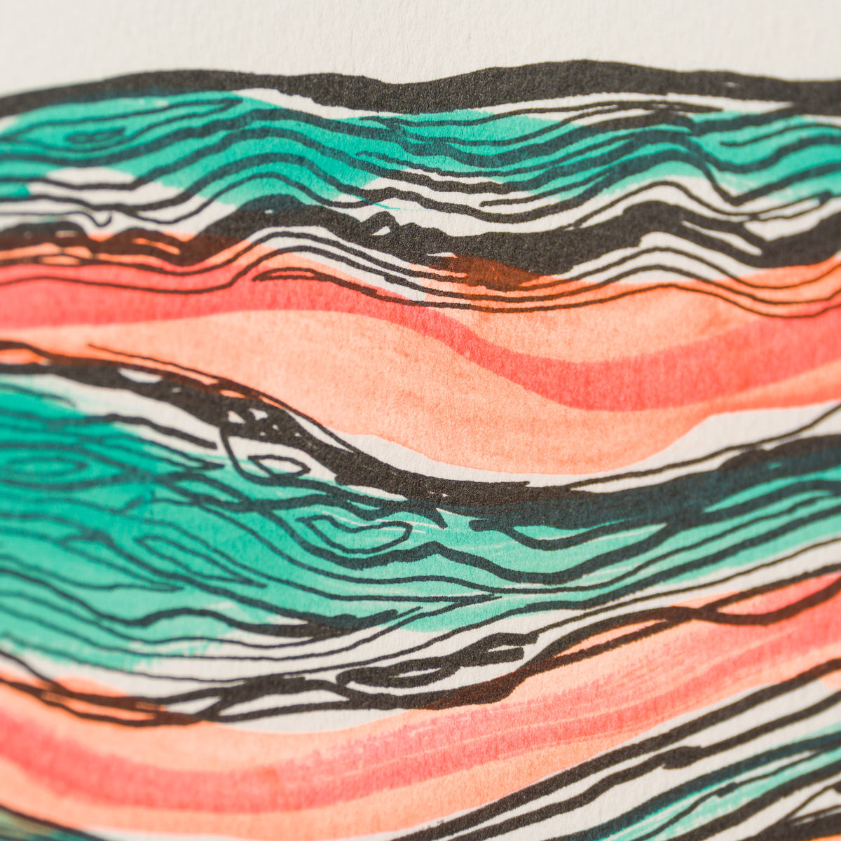 The Scream in the Style of Edvard Munch (1895) Unique I
