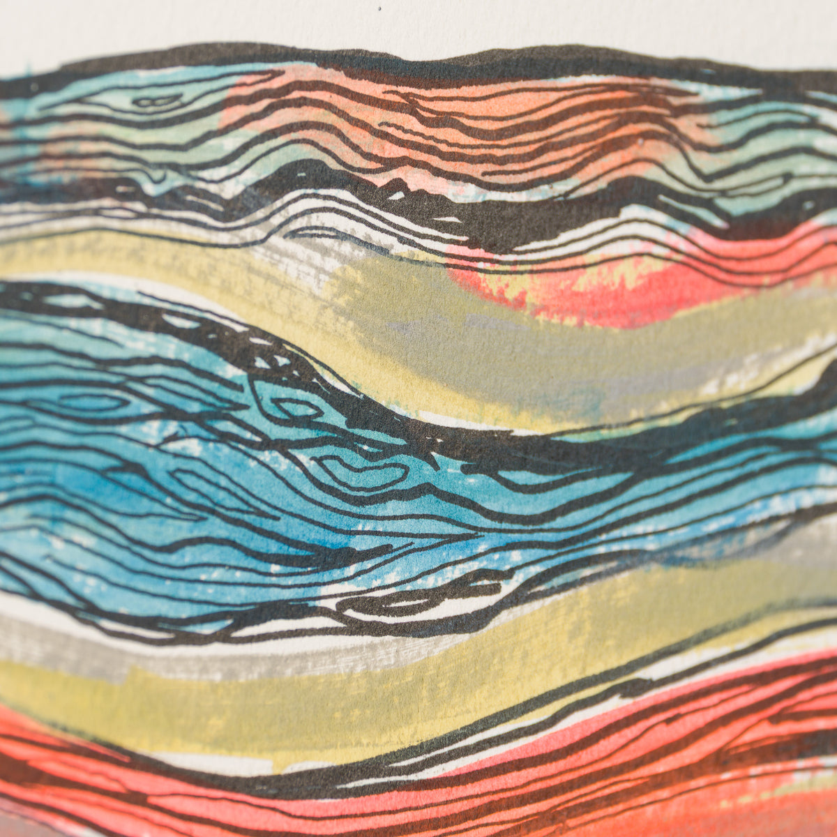 The Scream in the Style of Edvard Munch (1895) Unique X