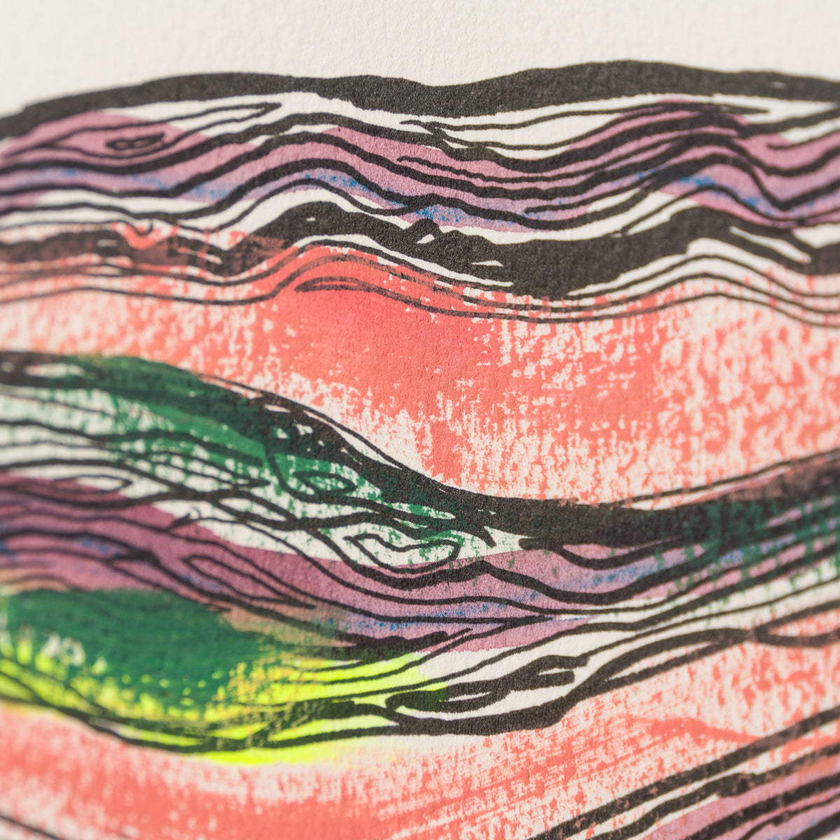 The Scream in the Style of Edvard Munch (1895) Unique XI