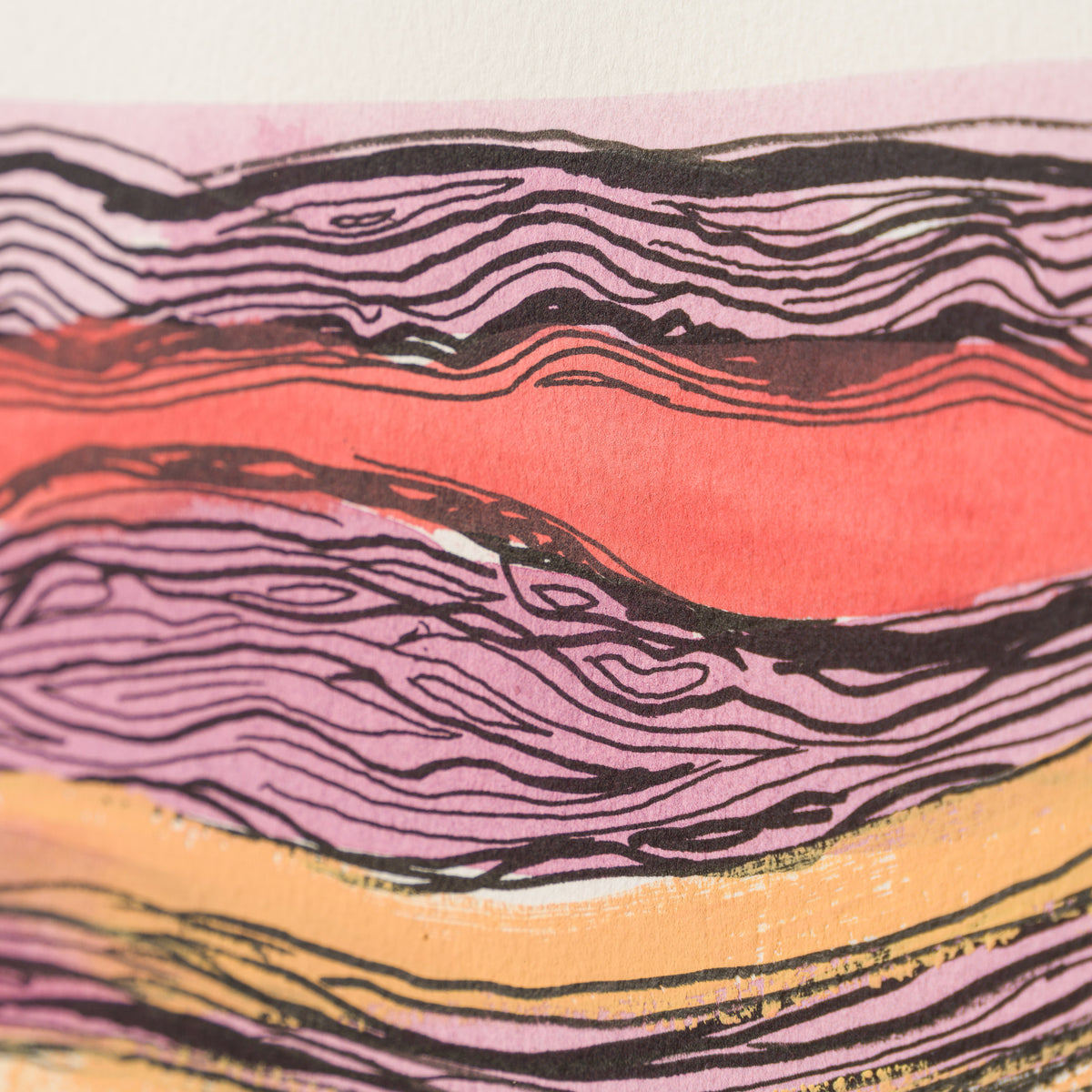 The Scream in the Style of Edvard Munch (1895) Unique XIX
