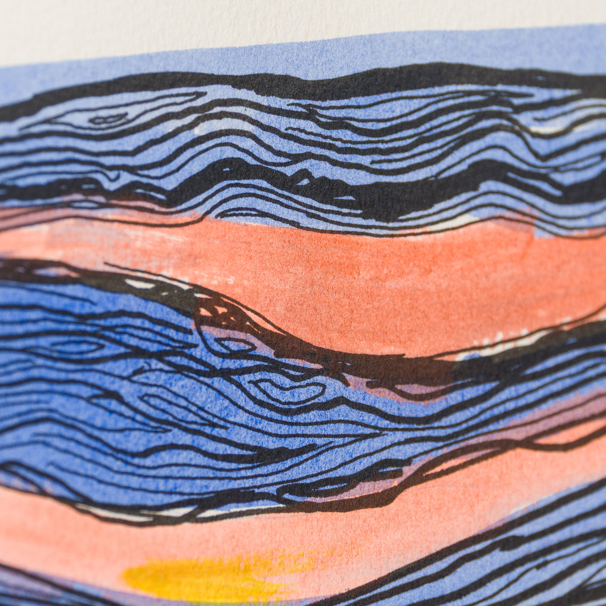 The Scream in the Style of Edvard Munch (1895) Unique XXII