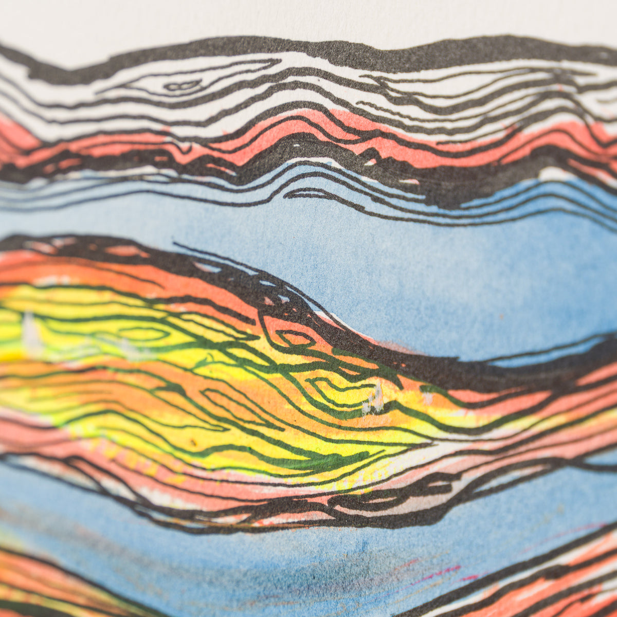 The Scream in the Style of Edvard Munch (1895) Unique XXXVIII