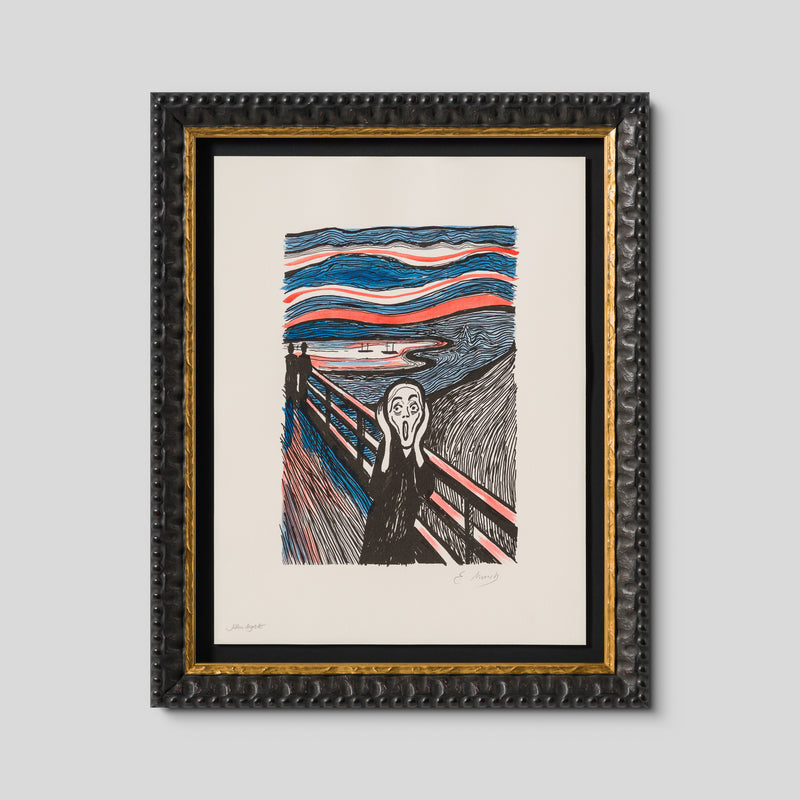 The Scream in the Style of Edvard Munch (1895) Unique XL