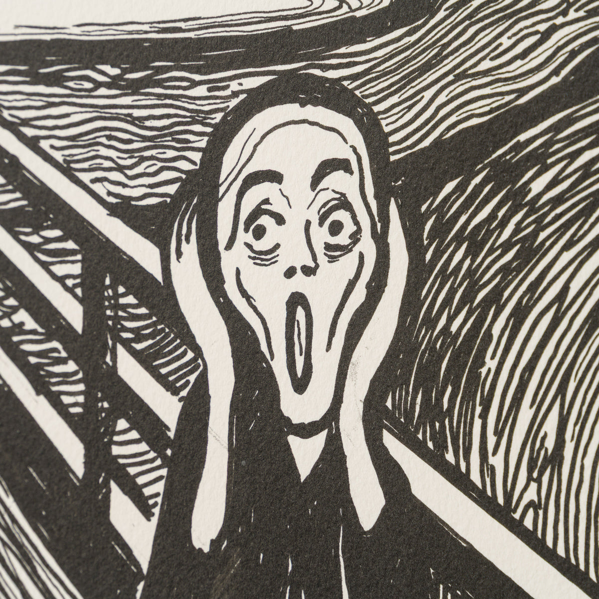 The Scream in the Style of Edvard Munch | 1895