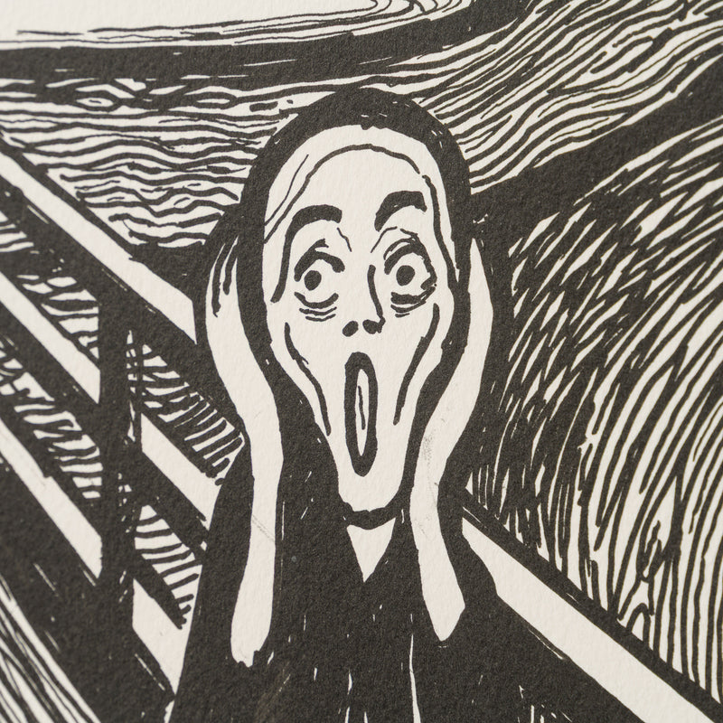 The Scream in the Style of Edvard Munch | 1895