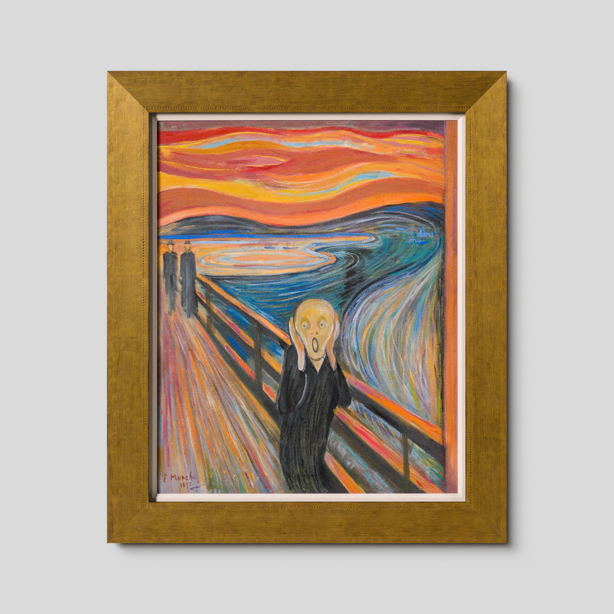 The Scream in the Style of Edvard Munch | 1893