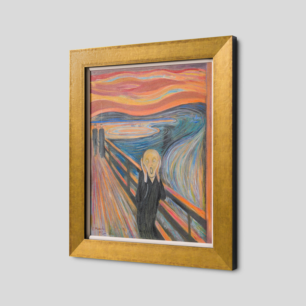 The Scream in the Style of Edvard Munch | 1893
