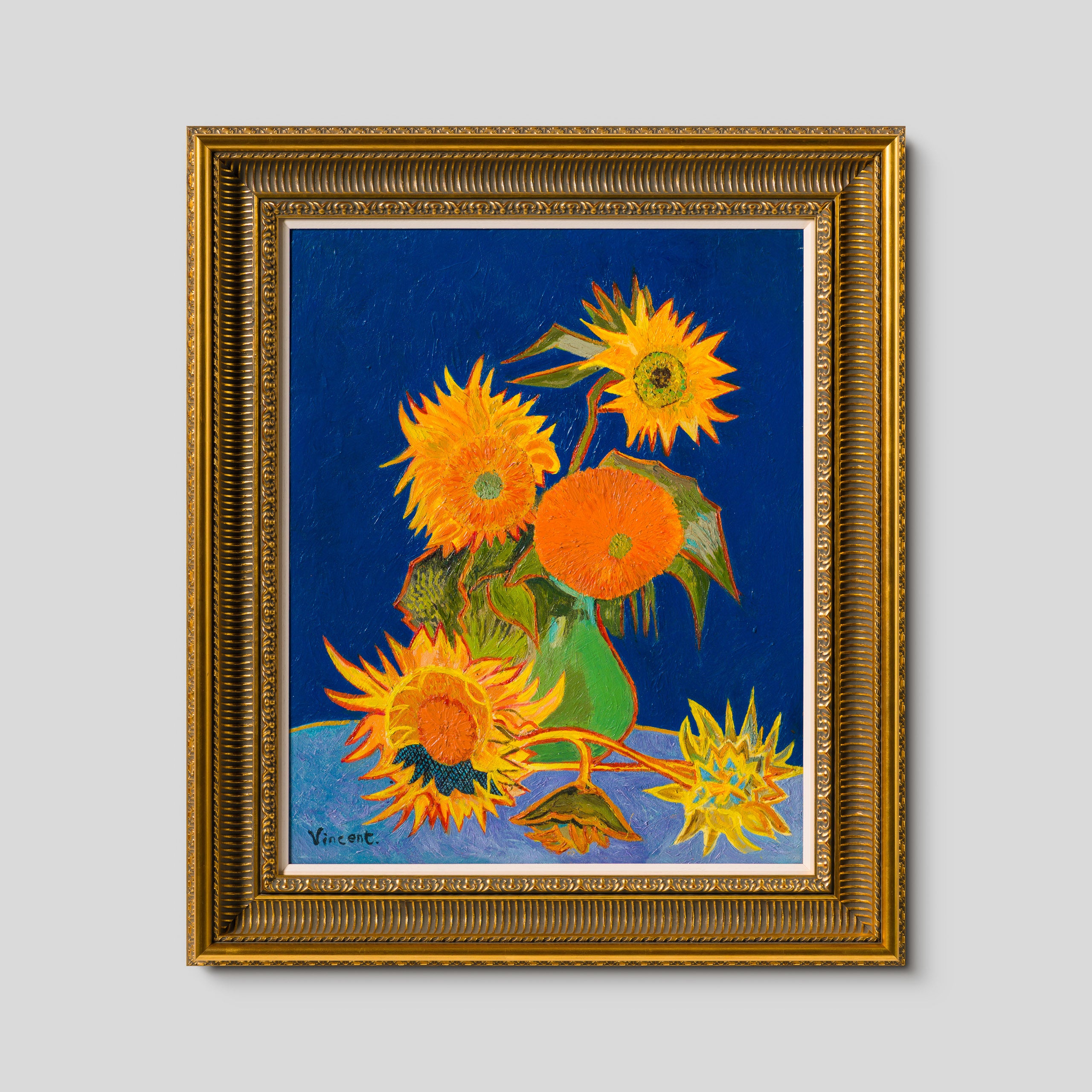 Sunflowers in the Style of Vincent Van Gogh, 1888-9 | Tokyo