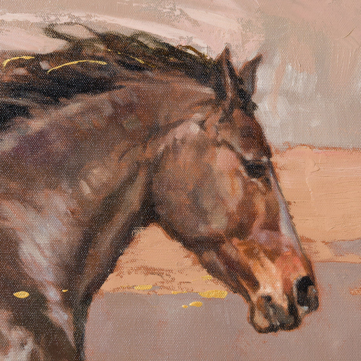 Gallop On Beige