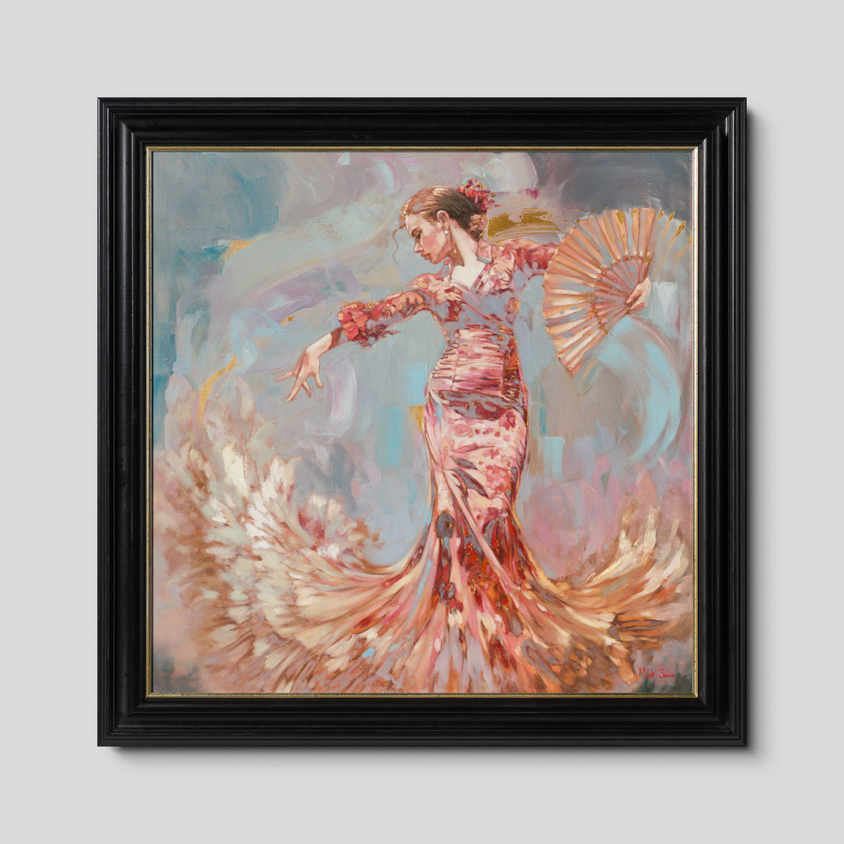 Flamenco With Fan