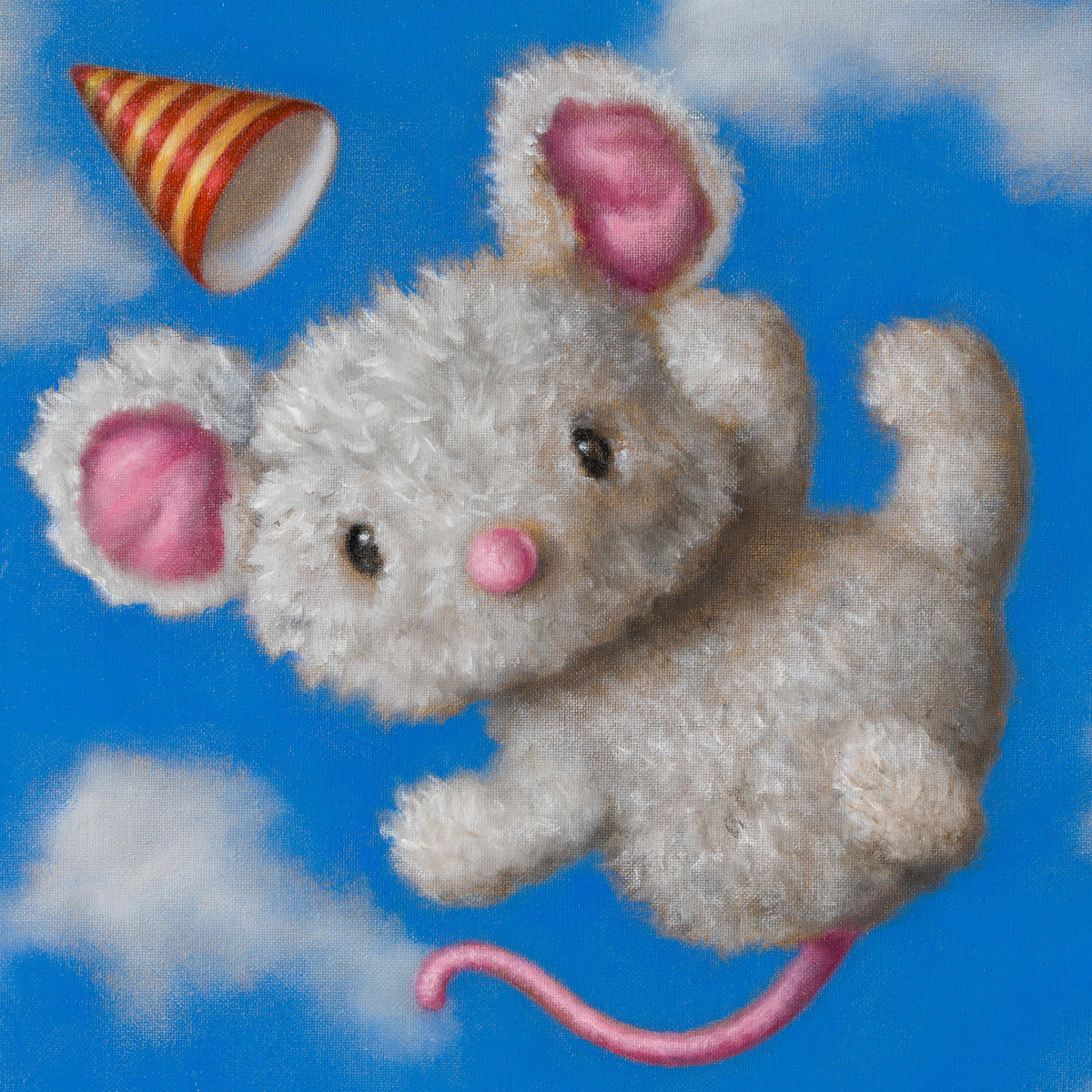 Flying Mouse (Oil)