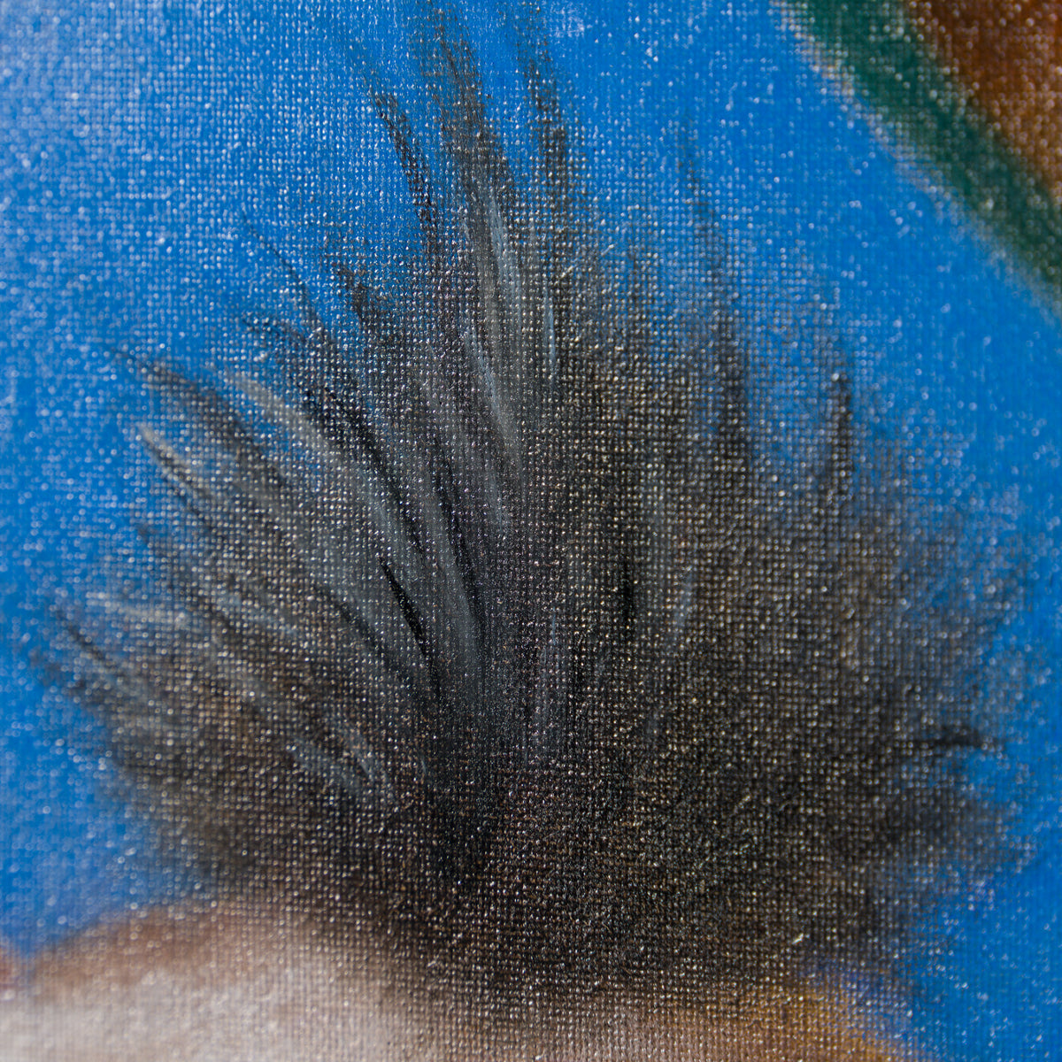 Jumping Zebra (Oil)