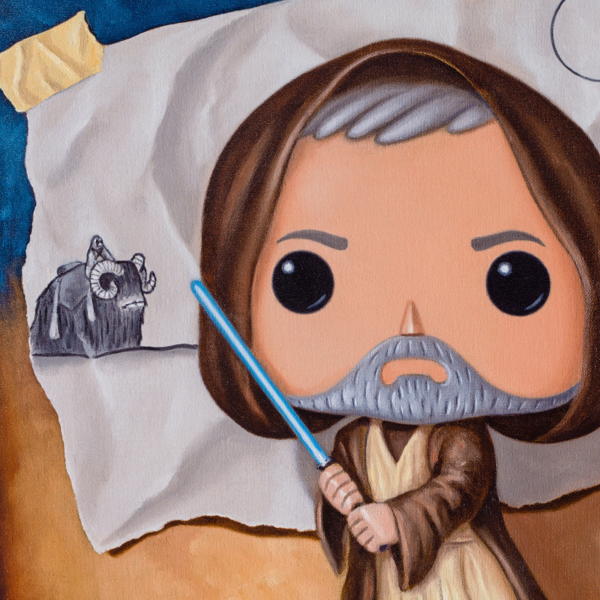Obi-Wan- Boxed Canvas