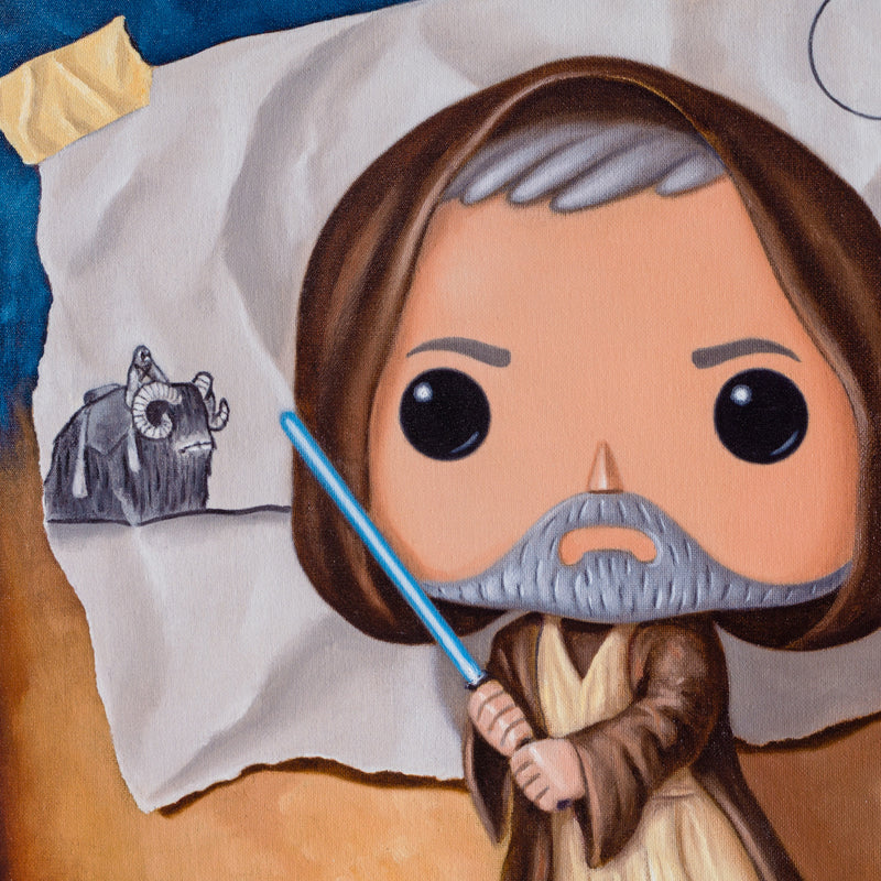 Obi-Wan- Boxed Canvas