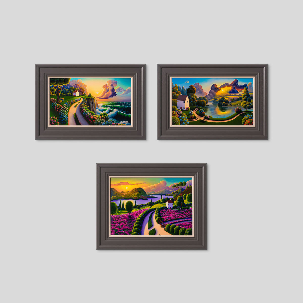 Summer 2025 | Framed Set of Three