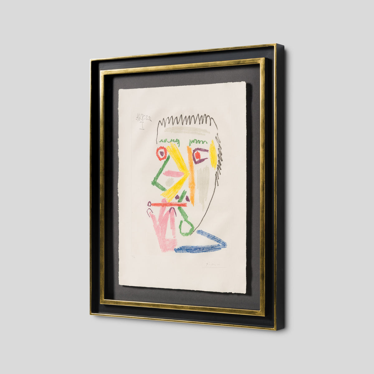 Fumeur à la cigarette rouge, 1964