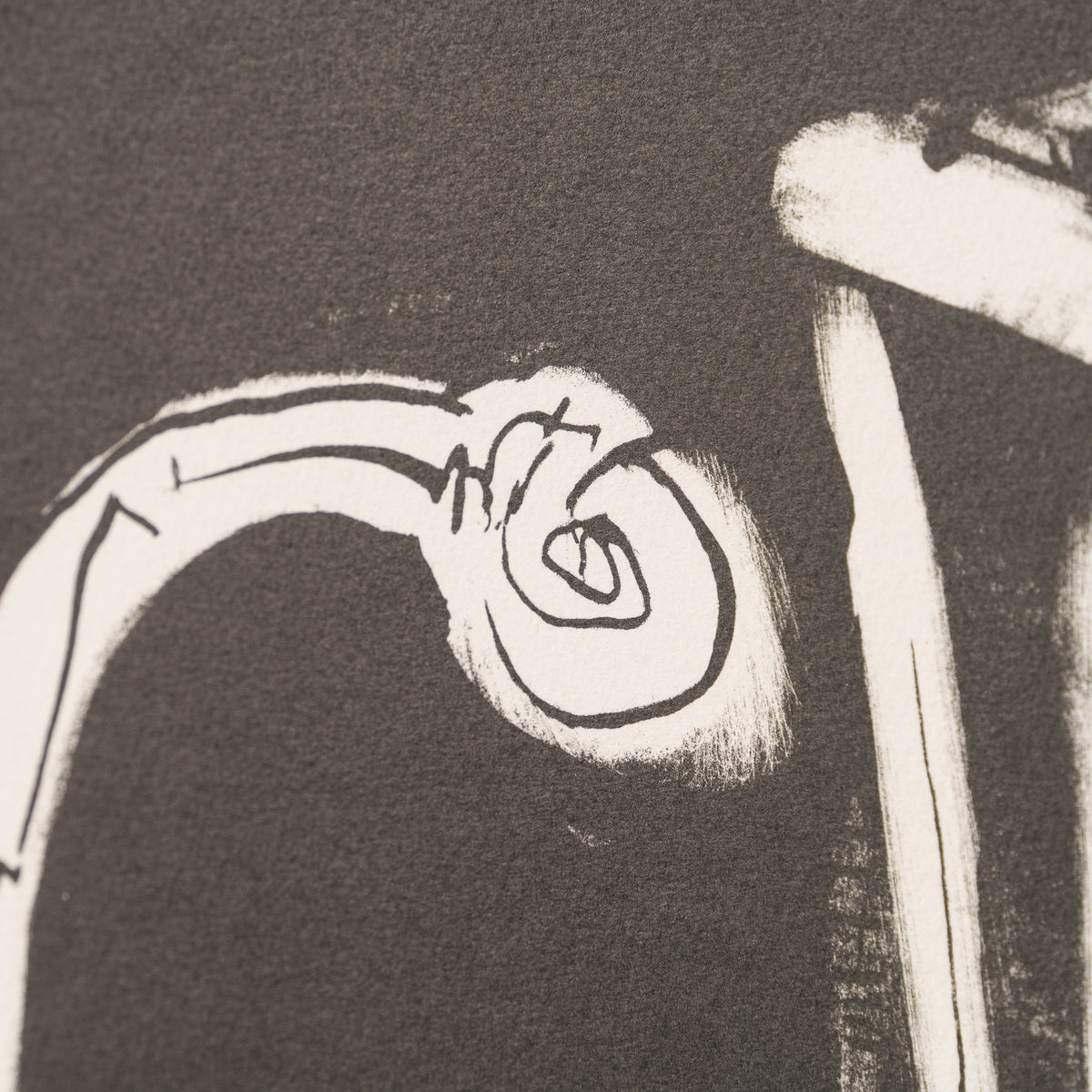 Table aux poissons, fond noir, 1948