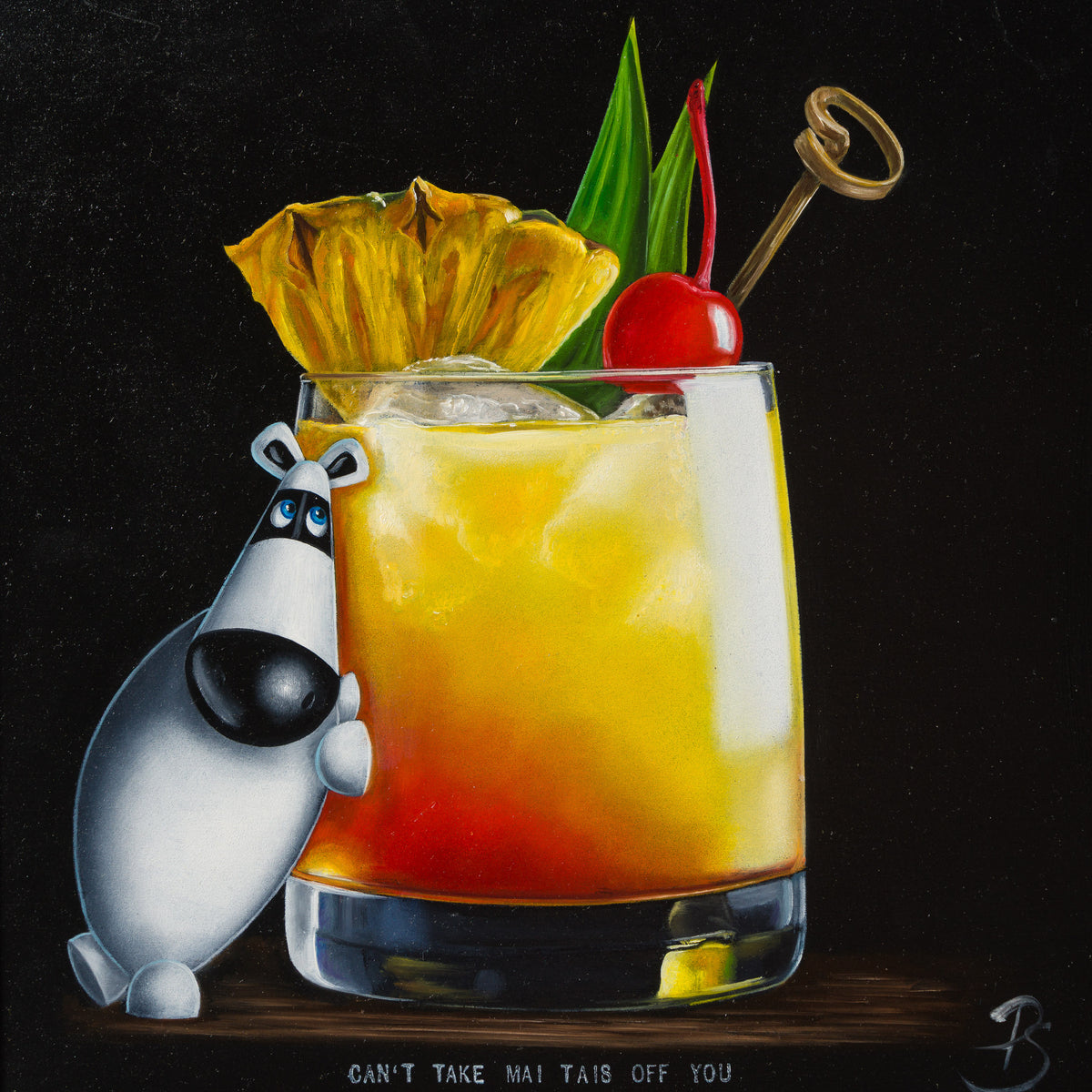 Can't Take Mai Tais Off You (Oil)