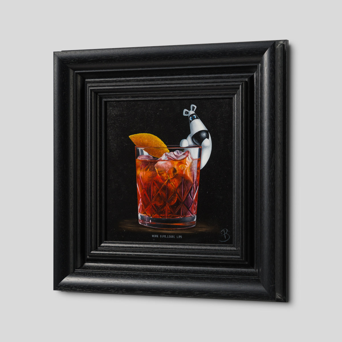 More Sips, Loose Lips (Oil)