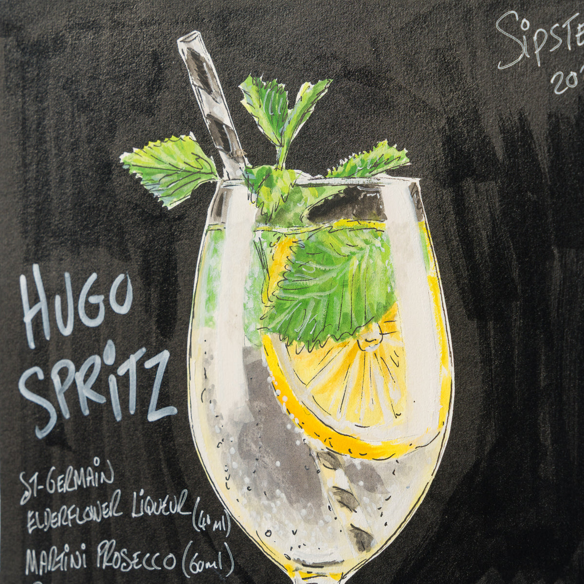 Do The Spritz (Gouache)