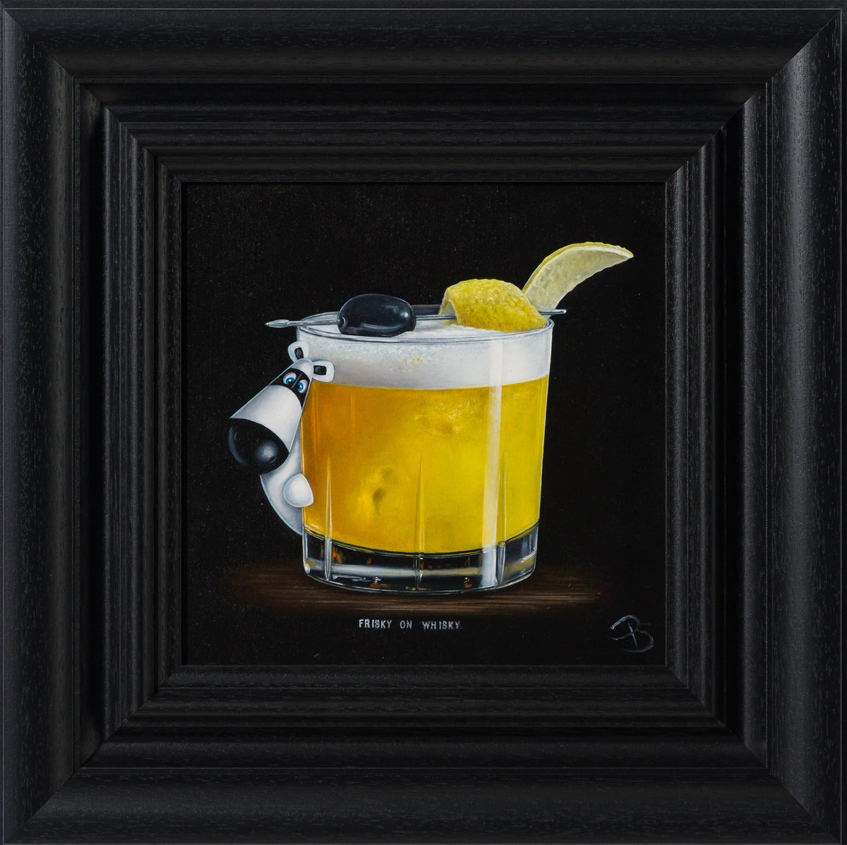 Frisky On Whisky (Oil)